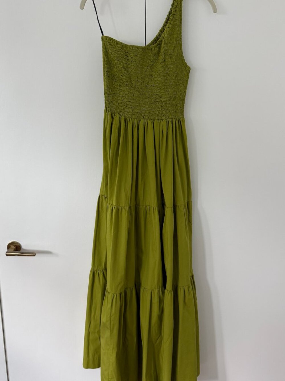 S/W/F One-Shoulder Maxi Dress